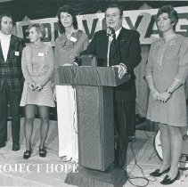 Dennis Lucey, Martha Hopkins, Sandy Wisner, Dr William B Walsh, Carol Fredr